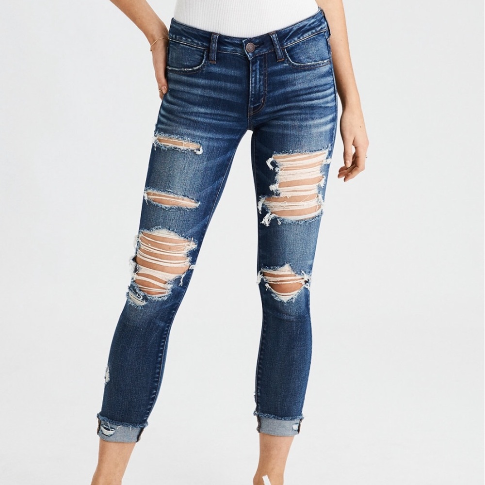 AE cropped jeggings